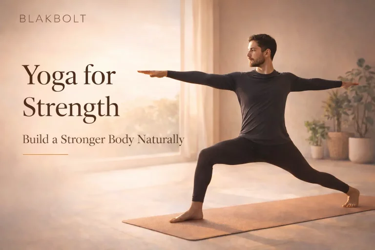 yoga for strength by BLAK BOLT